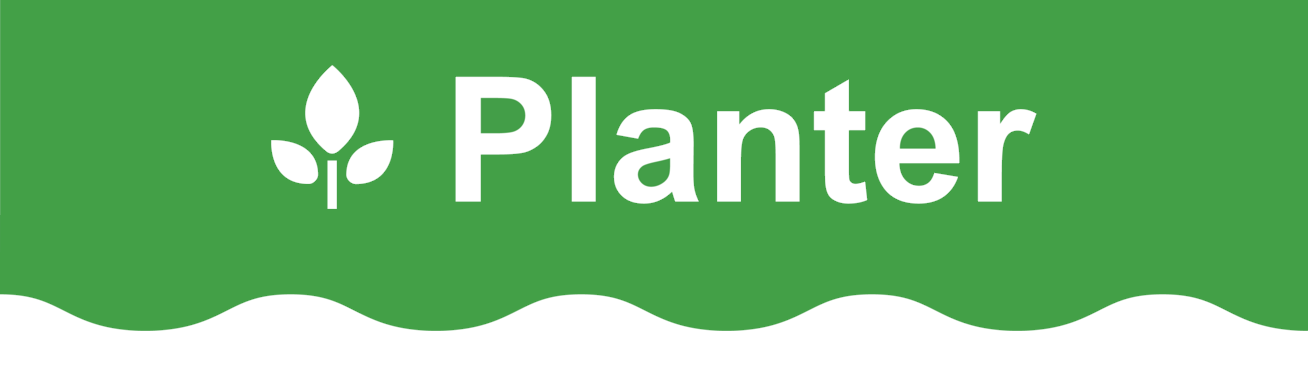 Planter logo header
